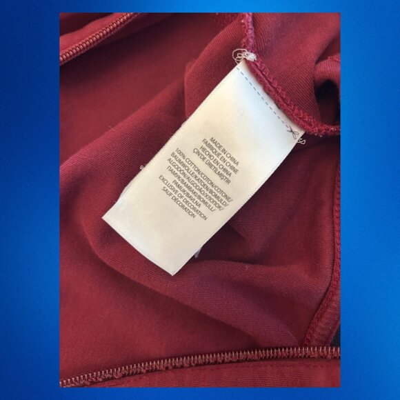 Polo Ralph Lauren Double-Knit Bomber Jacket — Maroon & Navy 🔥🐎 - Picture 5 of 12